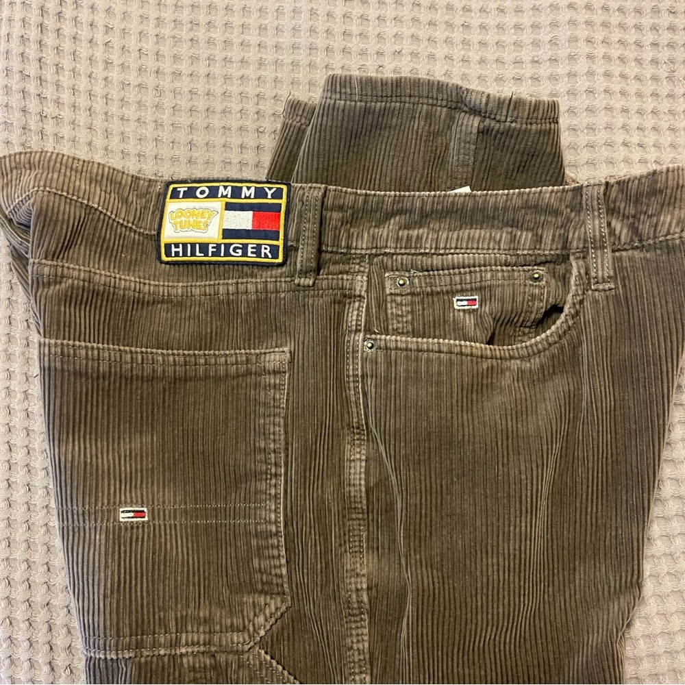 Tommy Hilfiger Brown Corduroy Pants - Picture 7 of 15